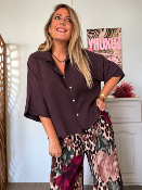 CHEMISE LEA CHOCOLAT