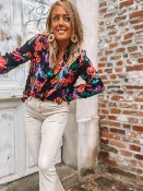 CHEMISIER FLEURI FEMME CAMELYA