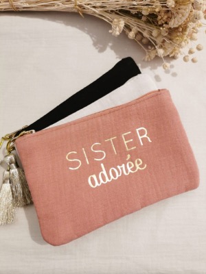 POCHETTE ROSE SISTER