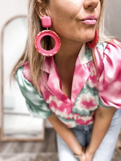 BOUCLES FLORALES FRANCINE BRAMLI