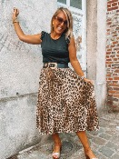 JUPE MIDI PAILLETTES SHEENA