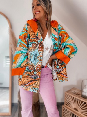 PARKA ROSELLA TURQUOISE