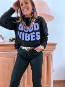 PULL SWEAT GOOD VIBES