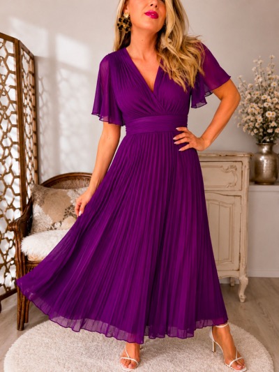 ROBE AURA VIOLETTE