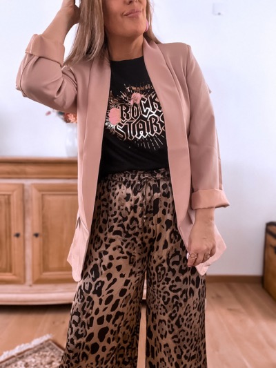 BLAZER MYA VIEUX ROSE