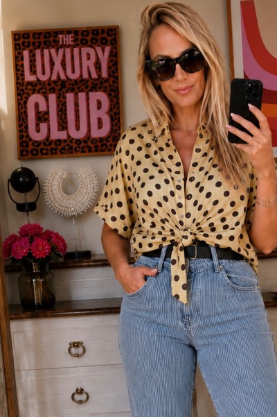 CHEMISE DOLCE VITA POIS