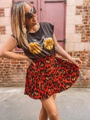 T SHIRT FLOWER POWER