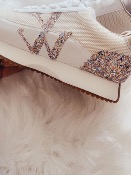 BASKETS MONOGRAMME PAILLETTES VANESSA WU