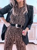 CEINTURE ROCK BOUCLE OR