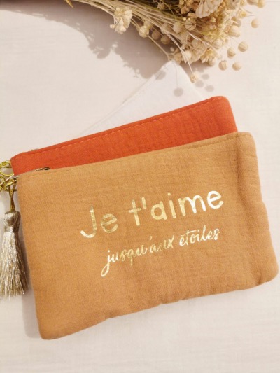 POCHETTE CAMEL ETOILES