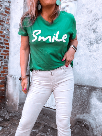 T SHIRT SMILE