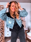 VESTE DUO DENIM HOODIE
