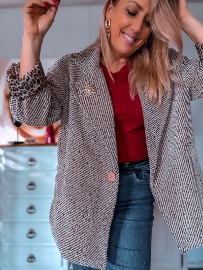 BLAZER LEONORE CAMEL