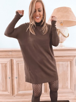 ROBE PULL LOU CHOCOLAT