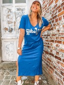 ROBE T SHIRT VINTAGE BLEUE