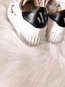 BASKETS  ECLAIR ROSE CUIR VANESSA WU 