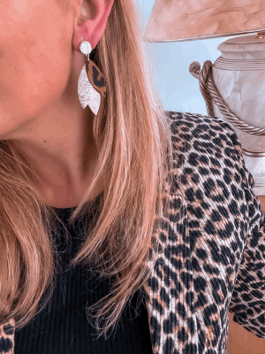 BOUCLES  PIA LEOPARD