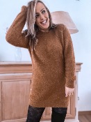  PULL LONG BRILLANT KASSY CARAMEL