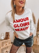 PULL SWEAT AMOUR GLOIRE BEAUTE