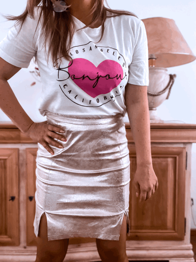 T SHIRT BONJOUR