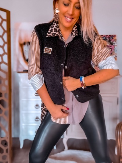 VESTON DOUDOU MILA NOIR