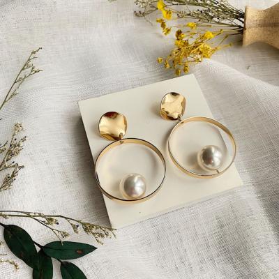 BOUCLES PEARL OR