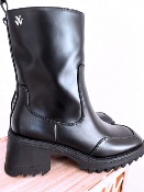 BOTTINES LEA NOIRES  VANESSA WU