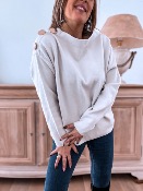 PULL LOOSE LOULOU BEIGE