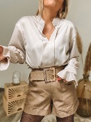 BLOUSE ALEXANDRY NUDE
