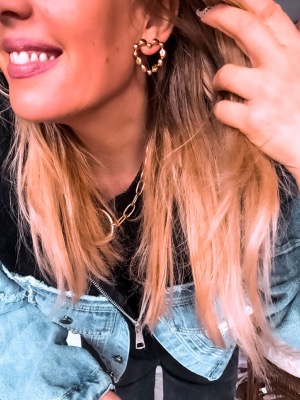 BOUCLES COEUR PERLES