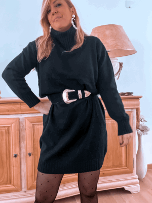 ROBE PULL JENY NOIRE