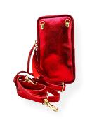 POCHETTE TELEPHONE ROUGE SAPHIR