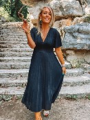 ROBE PAILLETTES LUCIA NOIRE