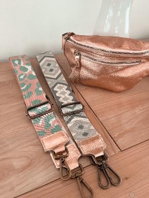SAC BANANE ROSE GOLD IRISE