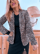 BLAZER VELOURS LEO