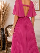 ROBE LONGUE FUSHIA