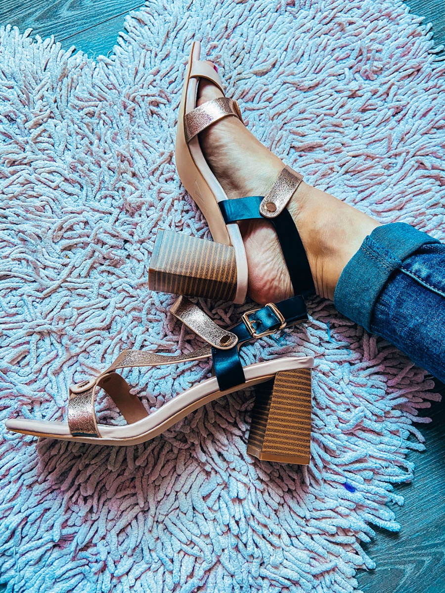 vanessa wu sandale a talon