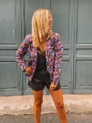 BLAZER FLEURI BAO