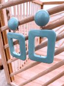 BOUCLES LUXEMBOURG CLIPS BLEU CIEL