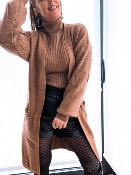 PULL CHAUSSETTE GINY CAMEL