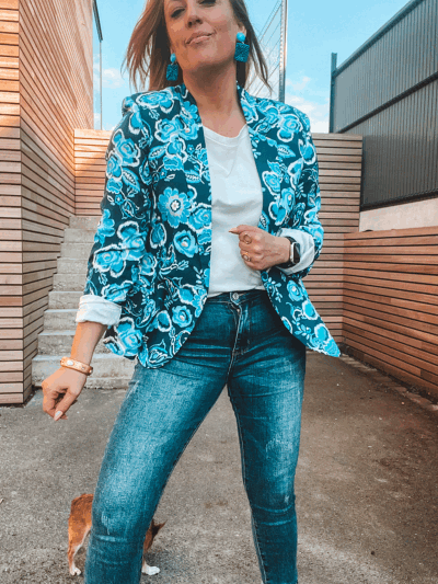 BLAZER FLEURI ALIZE