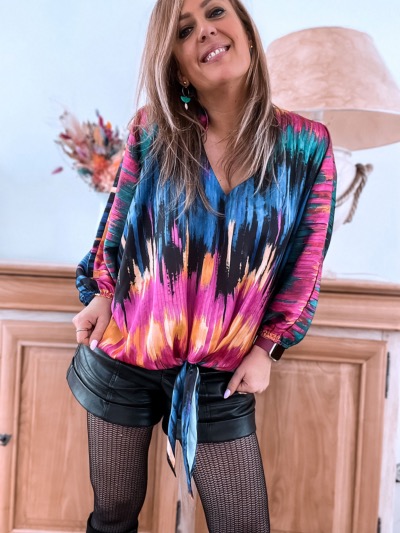 BLOUSE BOHEME COLORFUL