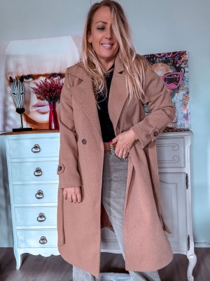 MANTEAU SACHA CAMEL