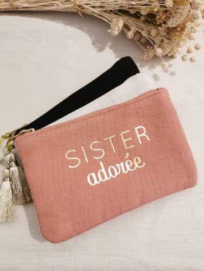 POCHETTE ROSE SISTER