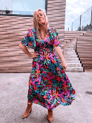 ROBE BOHEME ALIA TROPIK