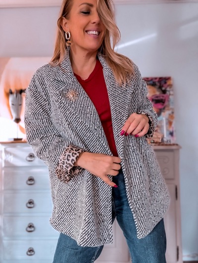 BLAZER LEONORE BEIGE