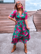 ROBE BOHEME ALIA VERTE