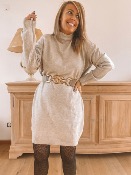 ROBE PULL JEN BEIGE