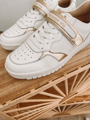 BASKETS SCRATCH CUIR VANESSA WU