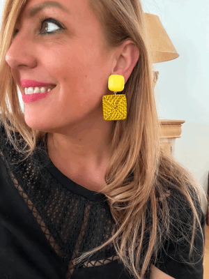 BOUCLES RAPHIA  FRANCINE BRAMLI
